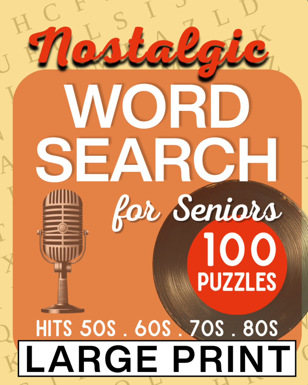 Memory Lane Word Search Volume 1 Cover
